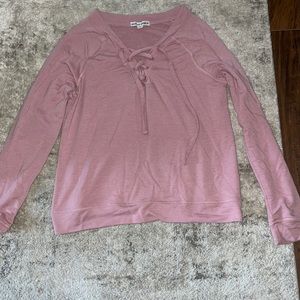 Long sleeved sweater shirt